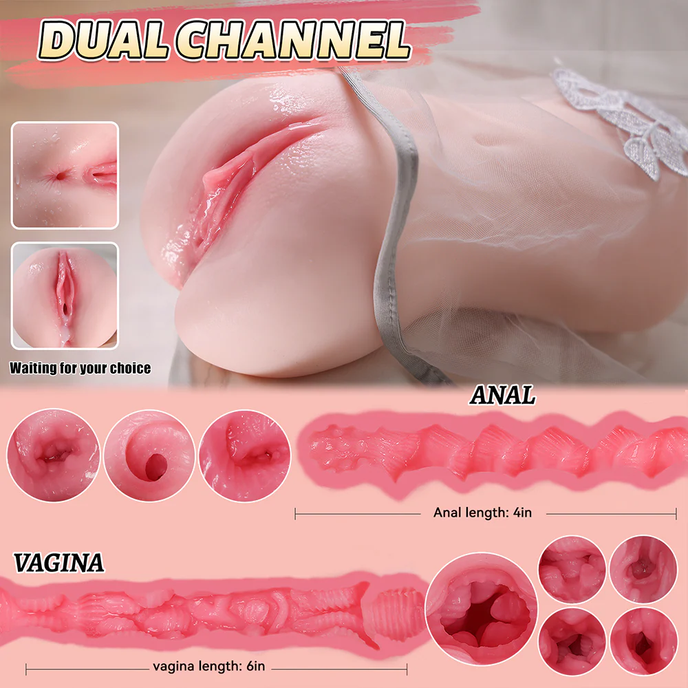 Adriana 2.6LB Realistic Pocket Pussy Vagina With Realistic Skin Texture - Image 5