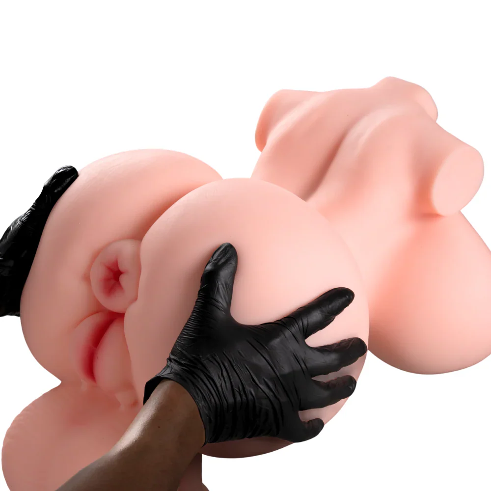 Amber: Big Futa Hentai Torso Sex Doll 41LB Horse Penis - Image 4