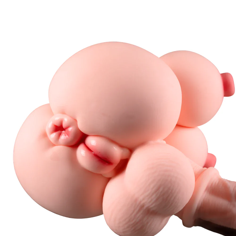 Amber: Big Futa Hentai Torso Sex Doll 41LB Horse Penis - Image 5