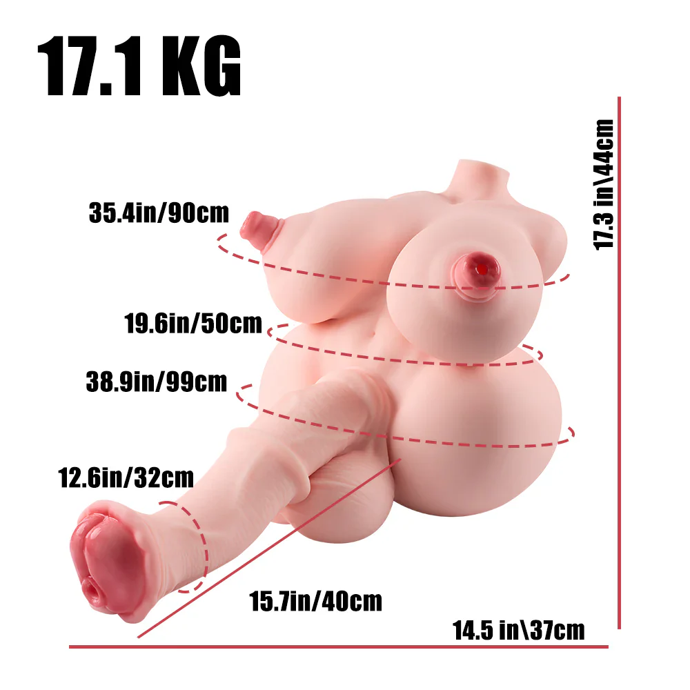 Big Molly: 37LB Penetrated Penis Futanari nhentai Sex Doll Horse Cock - Image 2