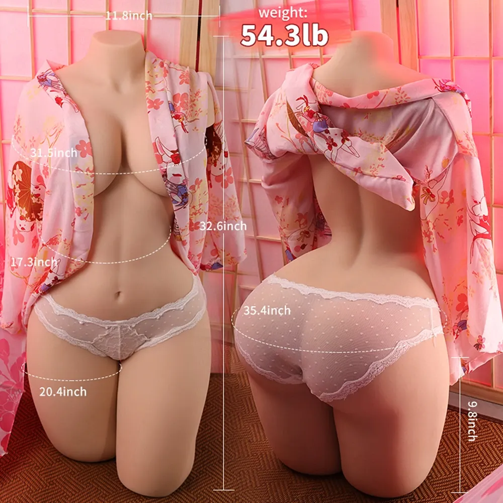 Caroline-54.3LB Full Size Gell Big Breast Female Sex Torso - Image 3