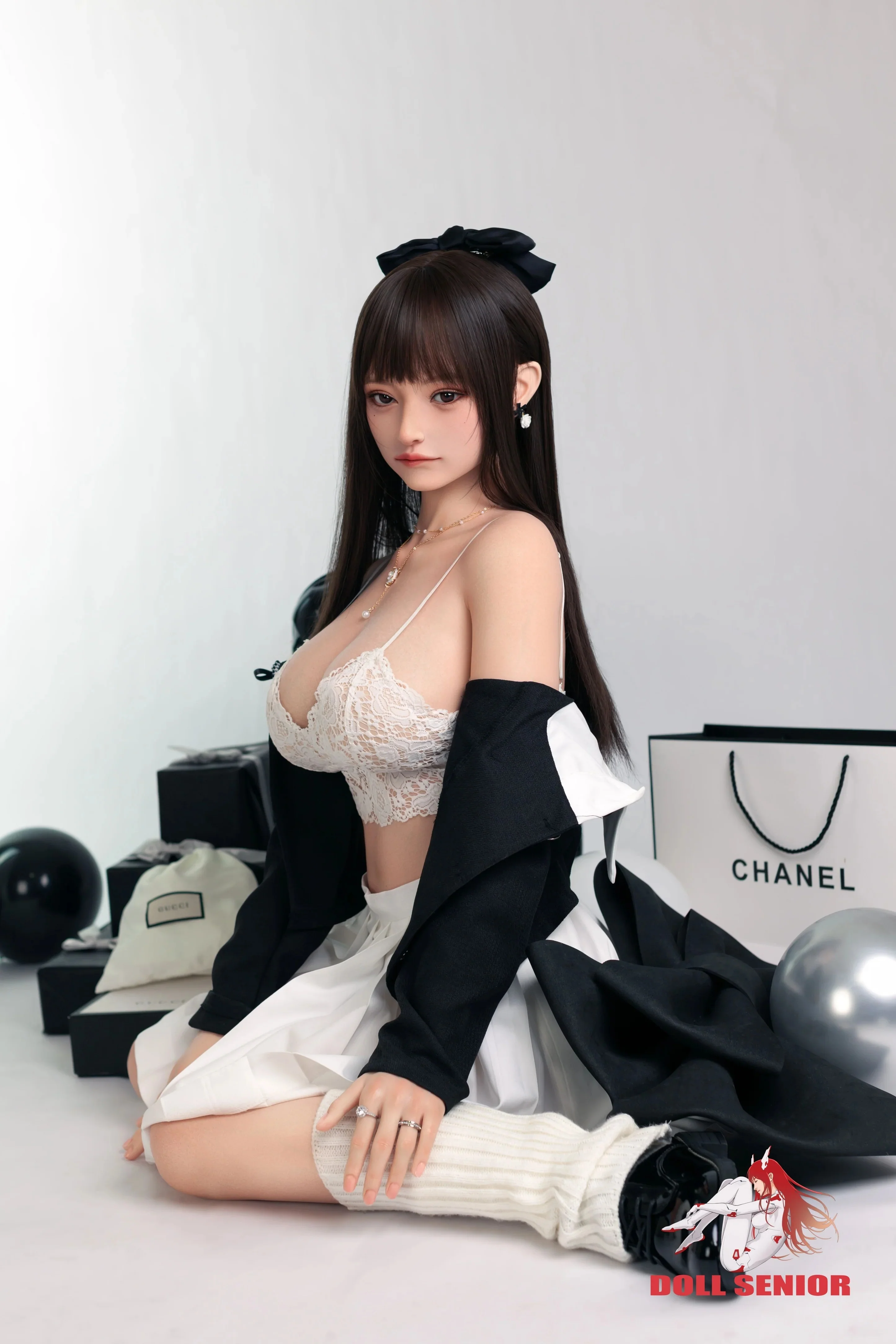 DollSenior Lengyue Realistic Silicone Implanted Hair Customizable Sex Doll - Image 6