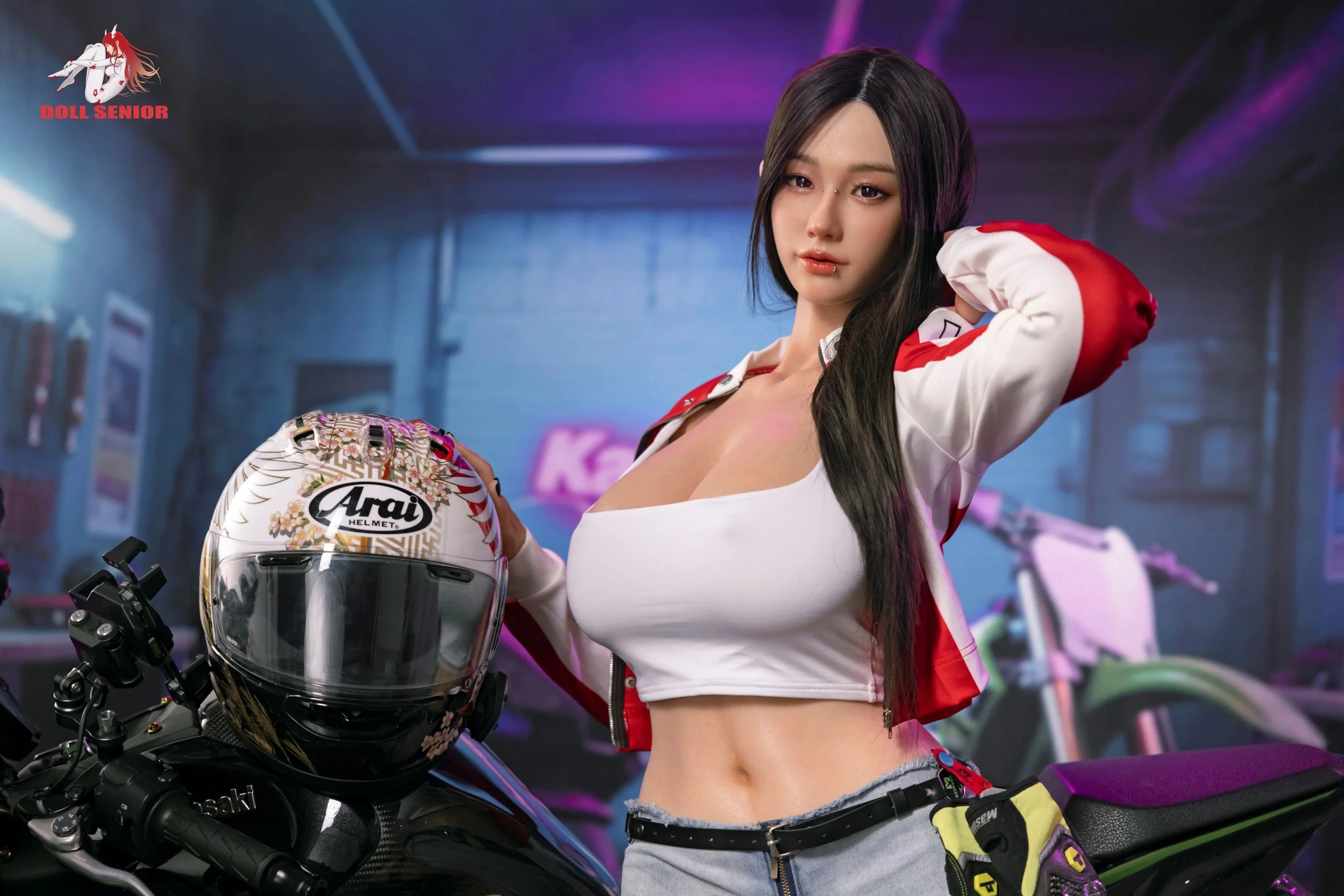 DollSenior Wuxue 170cm/5ft 7 in F Cup Silicone Real Skin Texture Version Customizable Sex Doll - Image 5