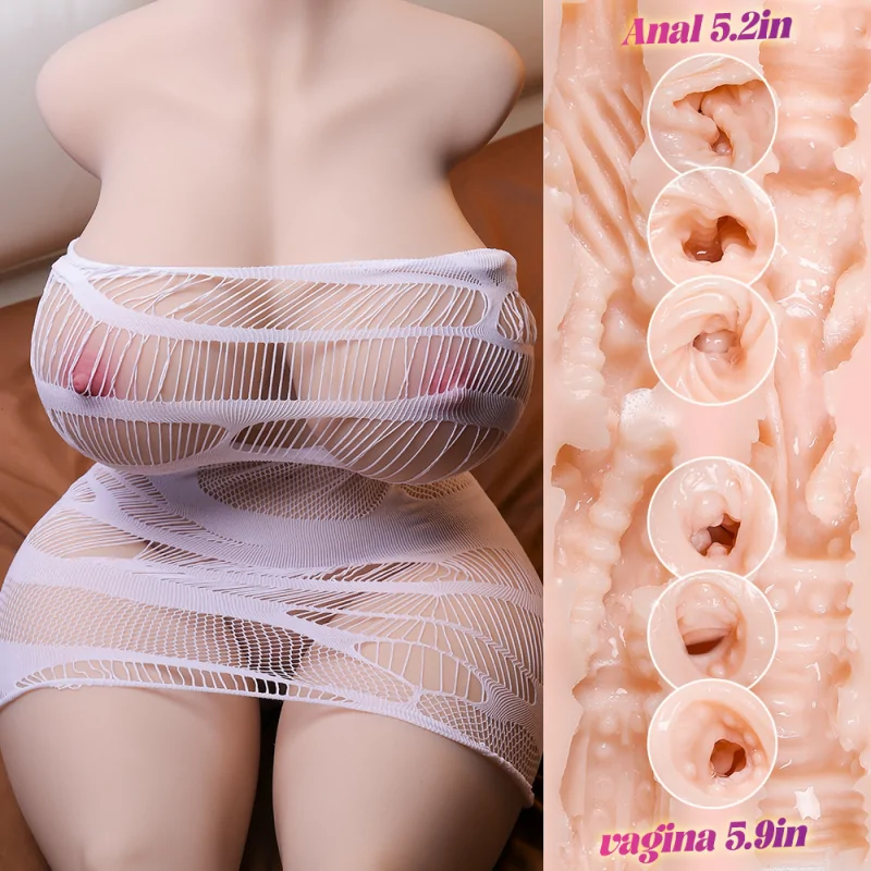 Emily - 103 lbs Full Size Chubby Female Torso Sex Doll - Image 10