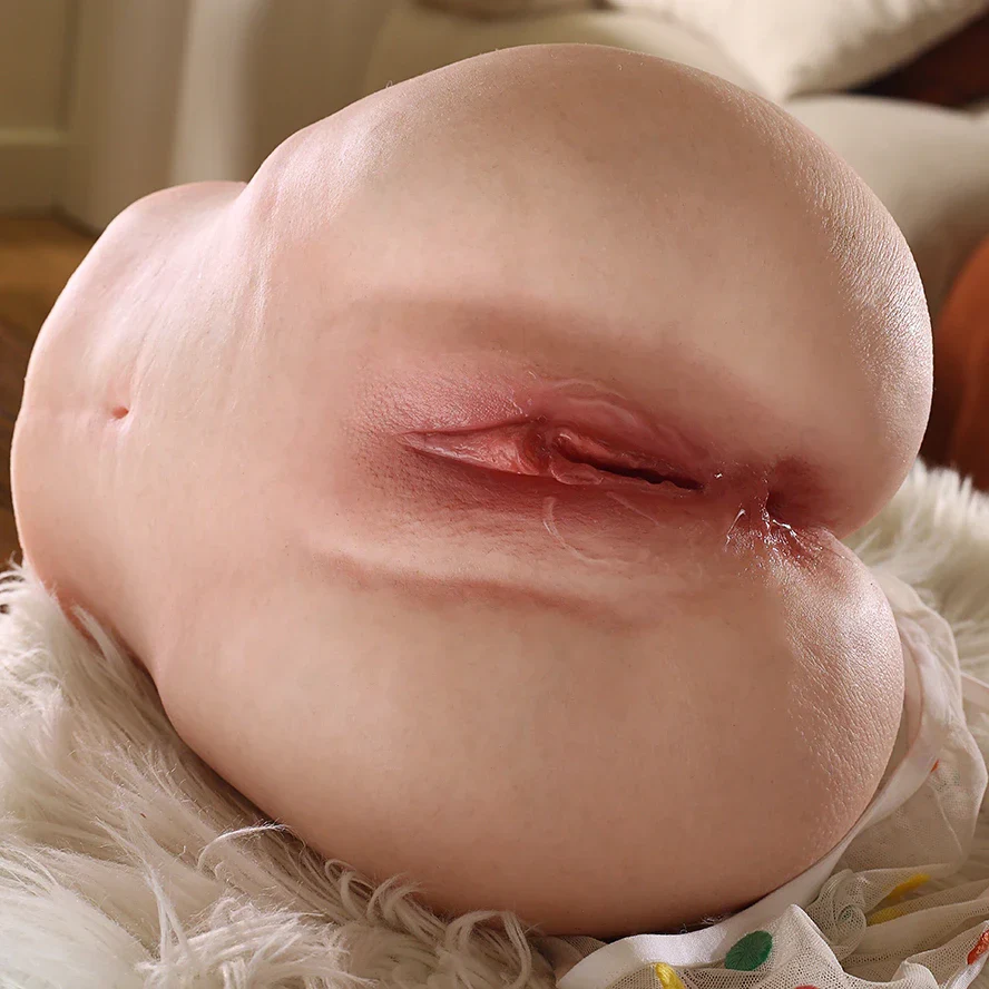 Evie - 8.73 lbs Lifelike Round Silicone Ass and Pussy Masturbator - Image 6