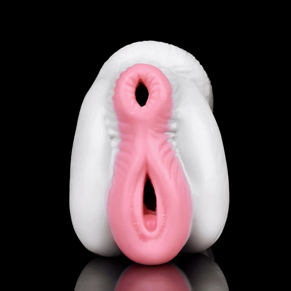 Fantasy Horse Pocket Pussy Male Sex Toy - Pink Vagina Dual Hole - Image 13