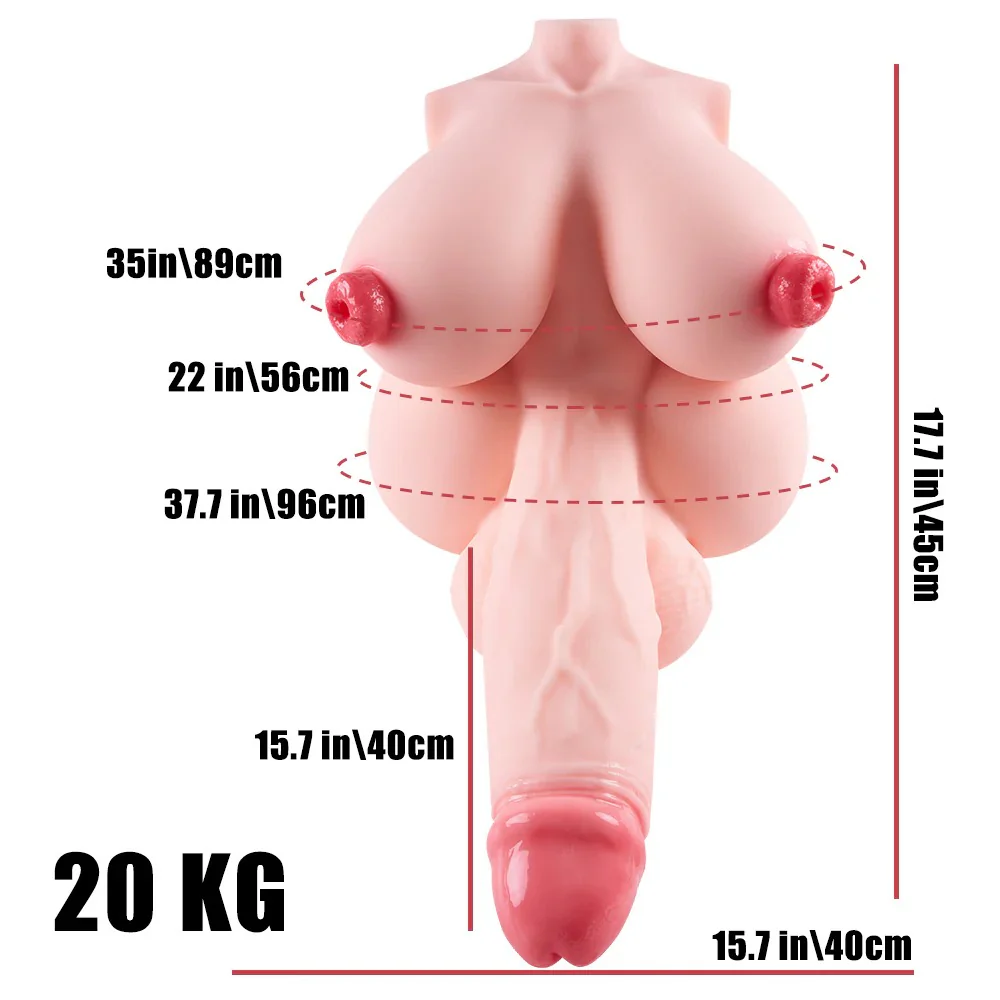 Futa Lucy Plus: Futanari Hentai Fantasy Torso Sex Doll - Image 6
