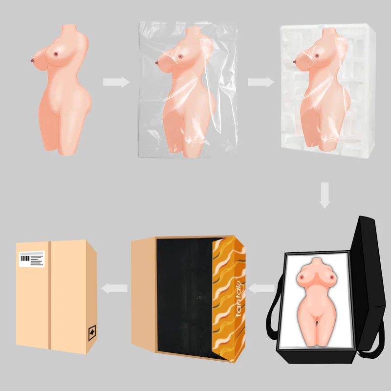 Ginny: 38.1LB Removable Vaginal Sex Doll 4 in 1 with Tantabosom - Image 6