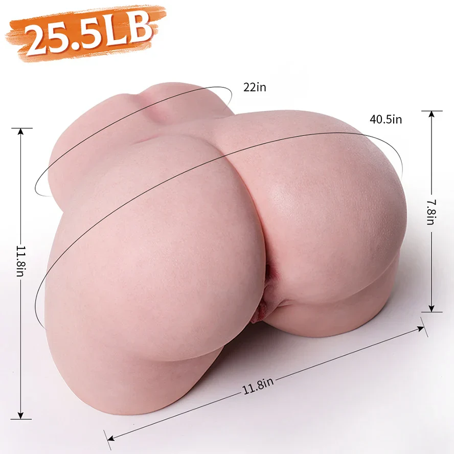 Mabel - 25.5 lbs Supple Doggy Style Silicone Fat Ass Sex Toy - Image 2