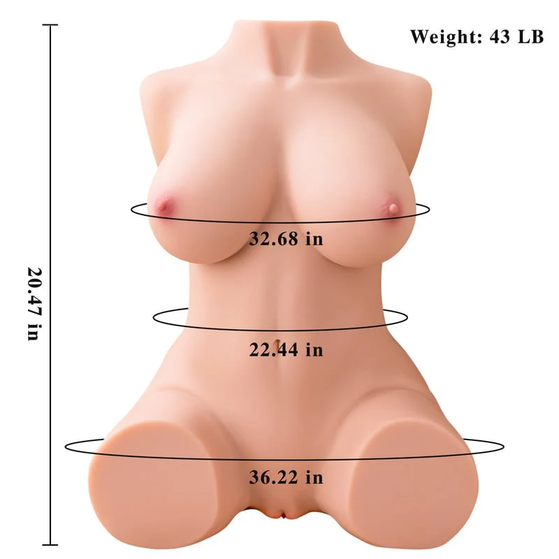 Dania  42.9LB Metal Skeleton Hip Thrusting Sex Doll Silicone Male Masturbation - Image 5