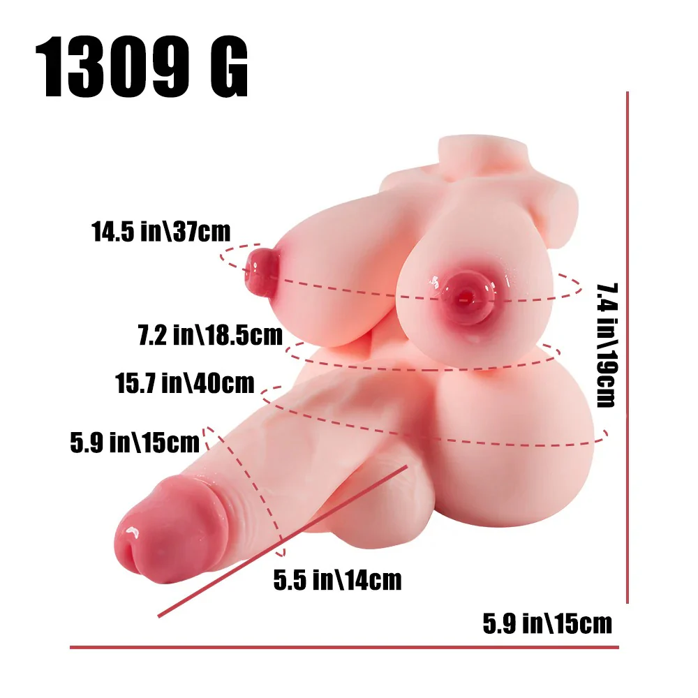 Mini Futa Lucy: Futanari Torso Sex Doll Hentai Figure - Image 3