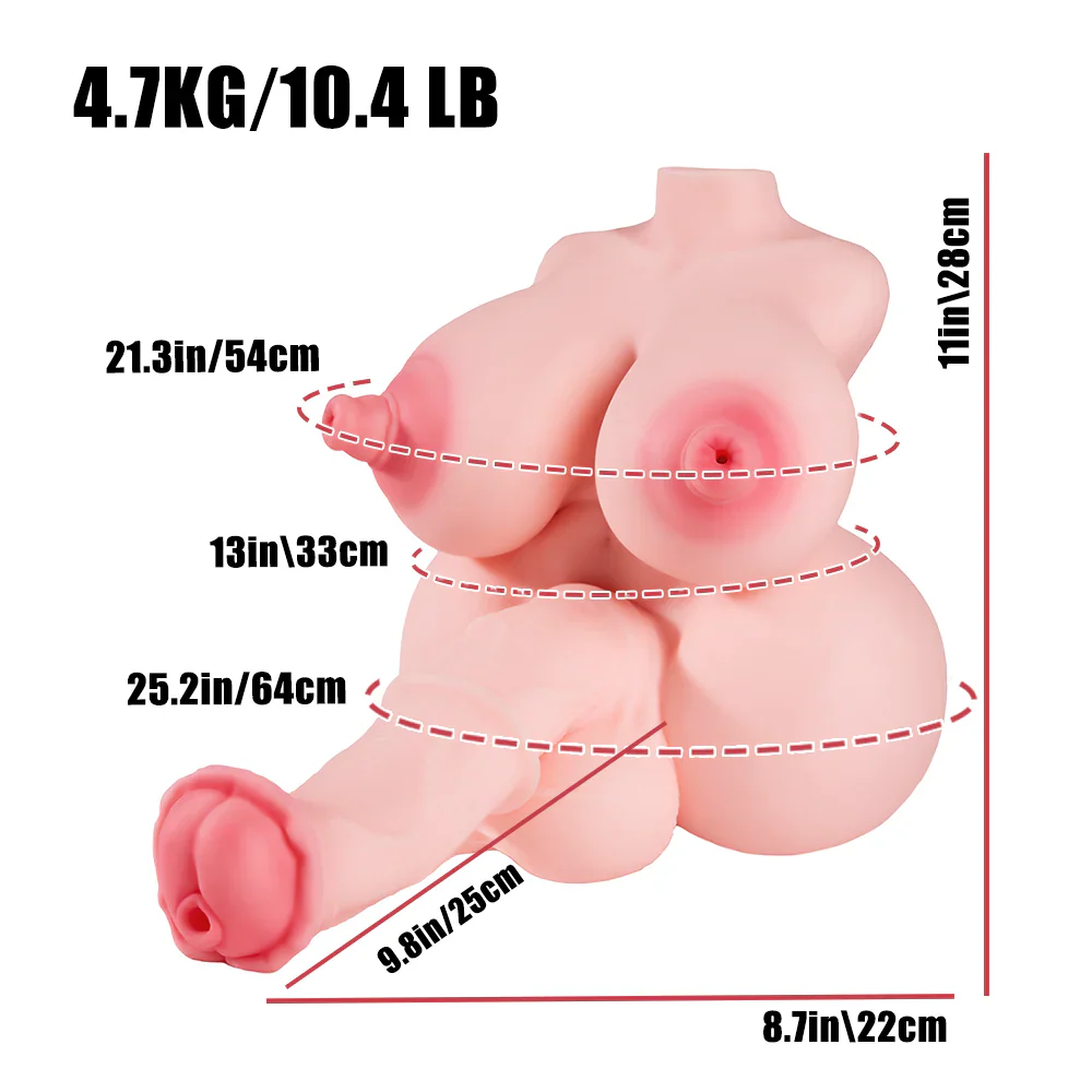 Molly: 10.4LB MRL's 5-Channel Horsecock Futa Sex Doll - Image 4