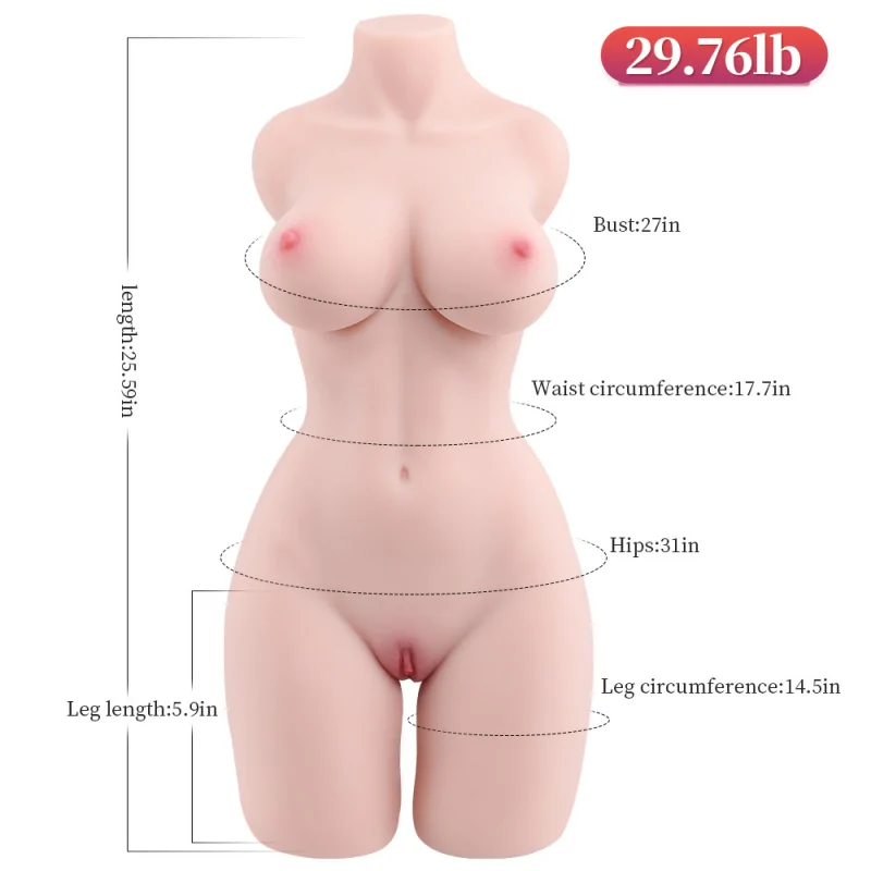Peyton - 29.76 lbs Lifelike Female Torso Sex Toy - Image 2