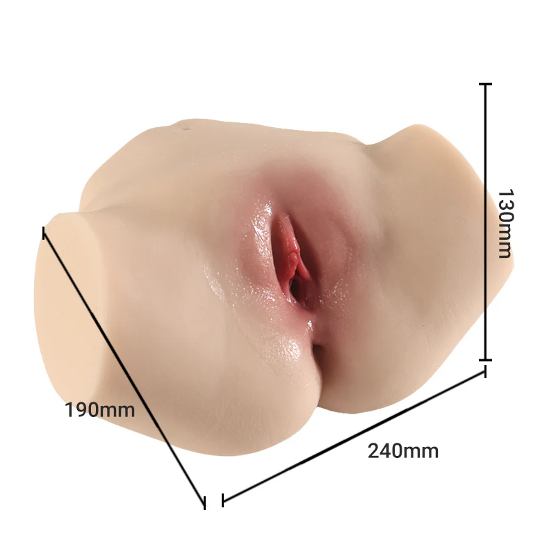 RealVagina Realistic Vagina Ass Masturbator  Pocket Pussy toy Ass001 - Image 6