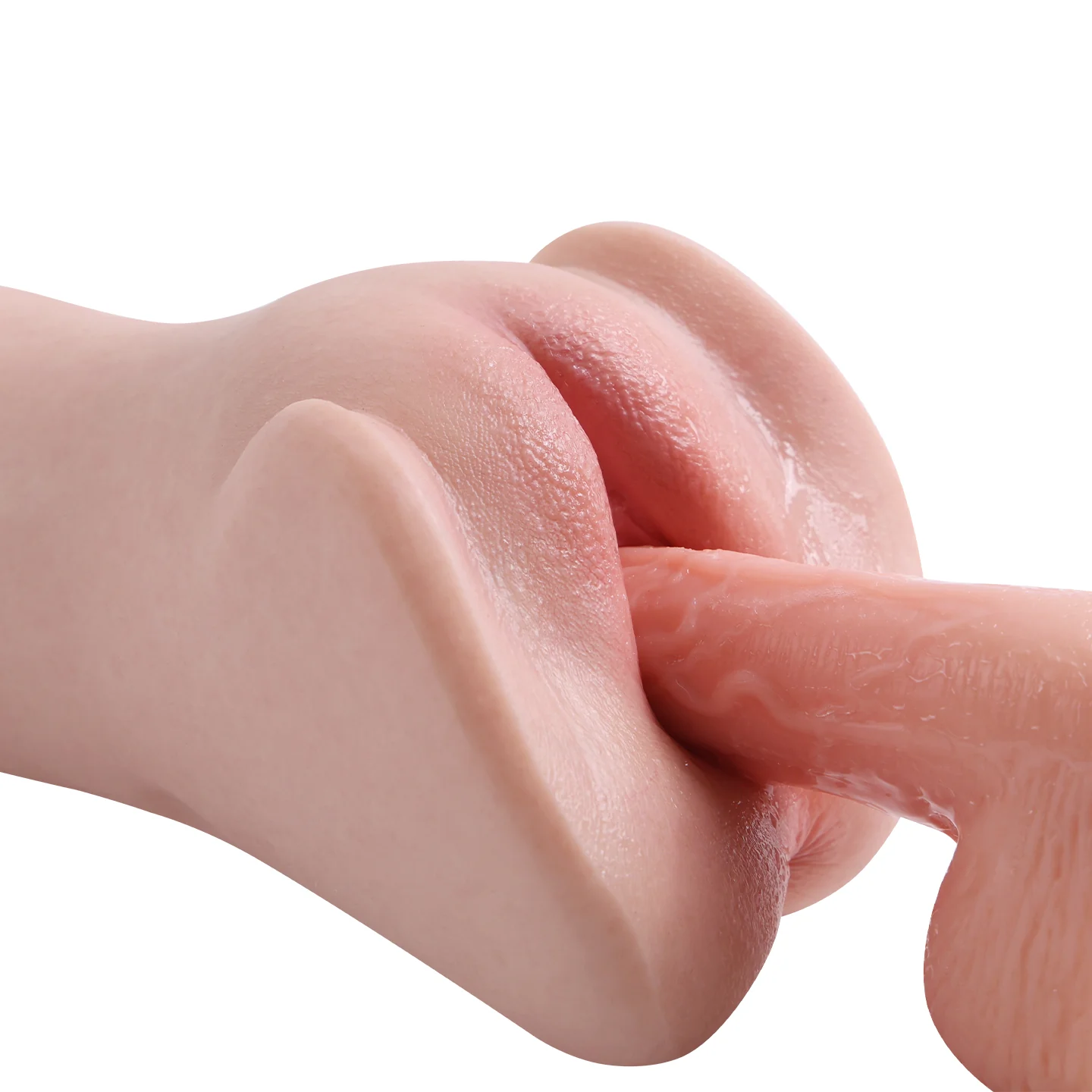 RealVagina Abigail-1.98" Realistic Silicone Vagina 1:1 replica Pocket Pussy - Image 8