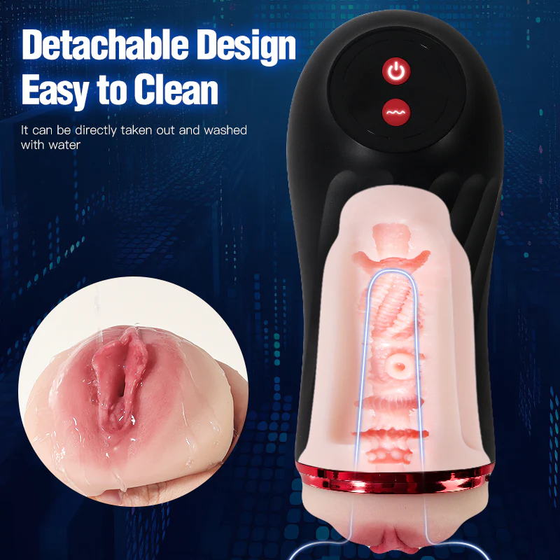 RealVagina B8002 Male Masturbator Stroker With Realistic Vagina Pocket Pussy - Image 6