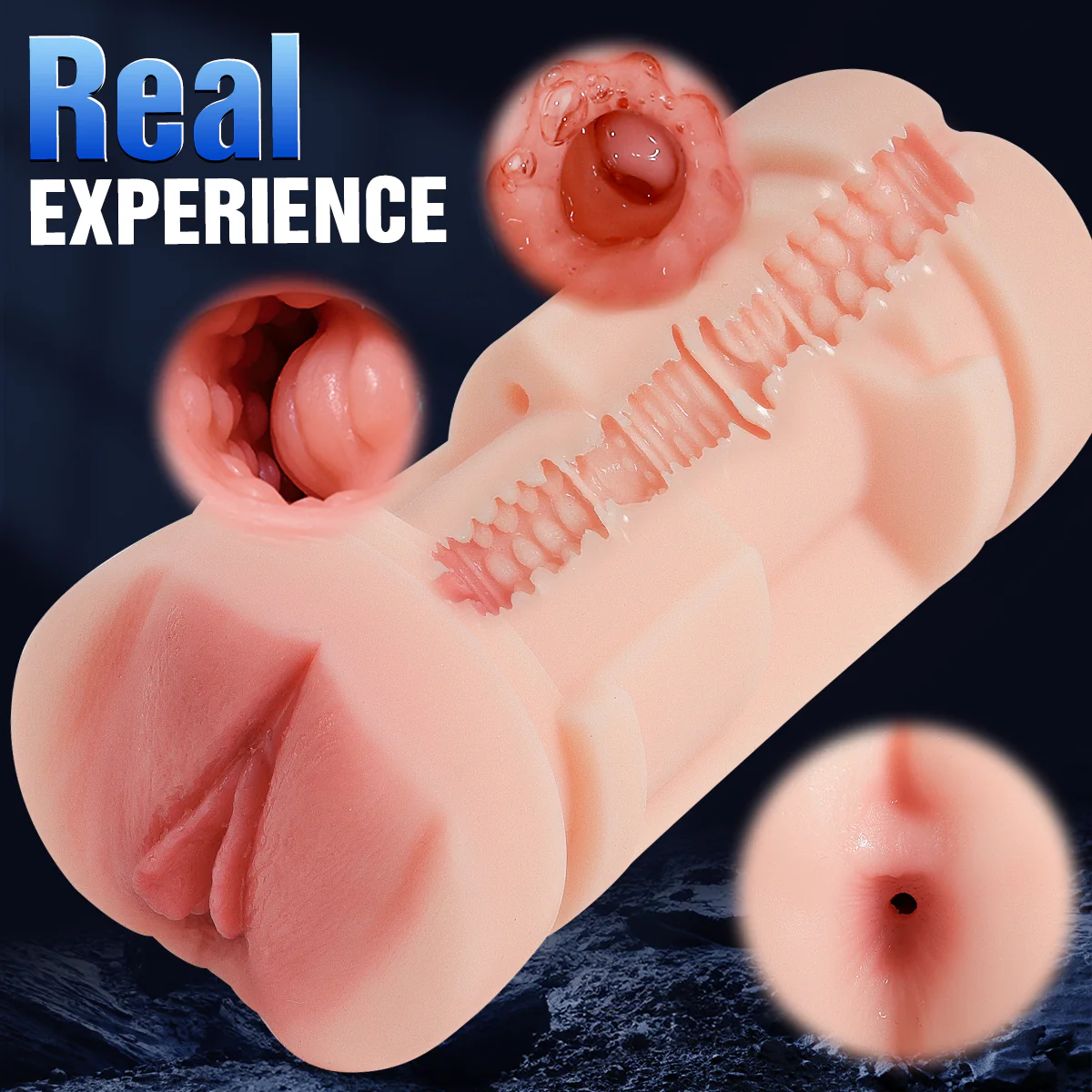 RealVagina B8004-B Male Masturbator Stroker With Realistic Vagina Pocket Pussy - Image 16