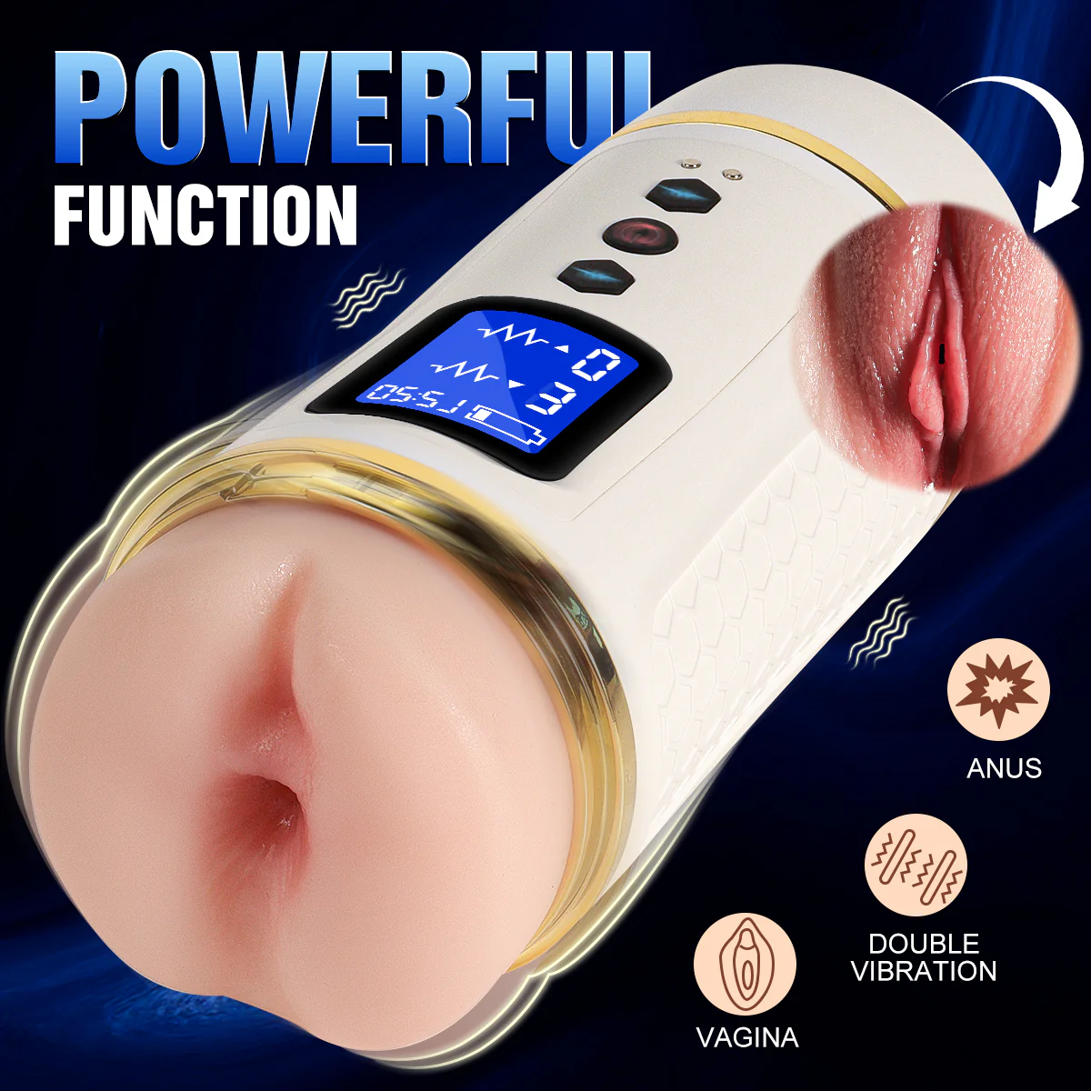 RealVagina B8004-B Male Masturbator Stroker With Realistic Vagina Pocket Pussy - Image 18