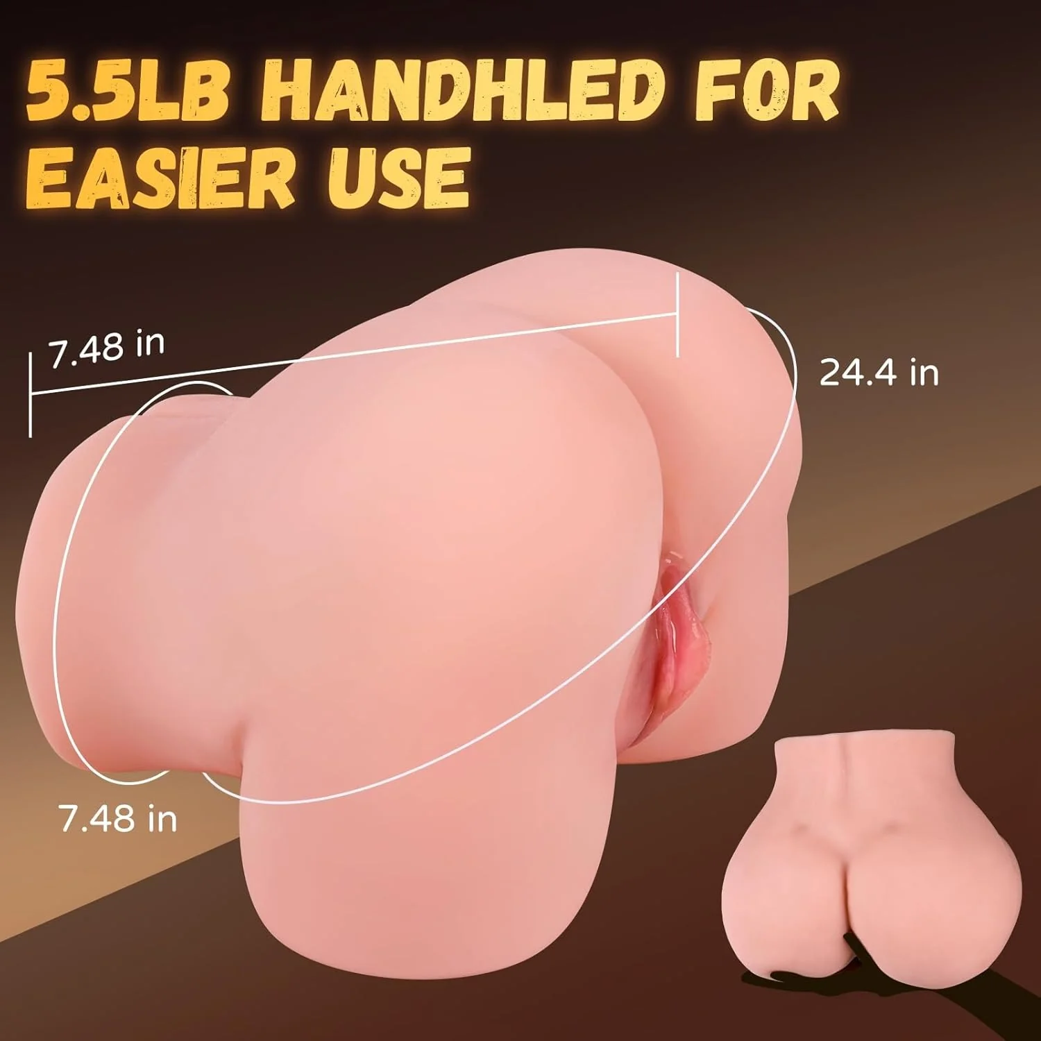 RealVagina Cecilia Realistic Vagina ASS Pussy Sex Doll Torso - Image 14