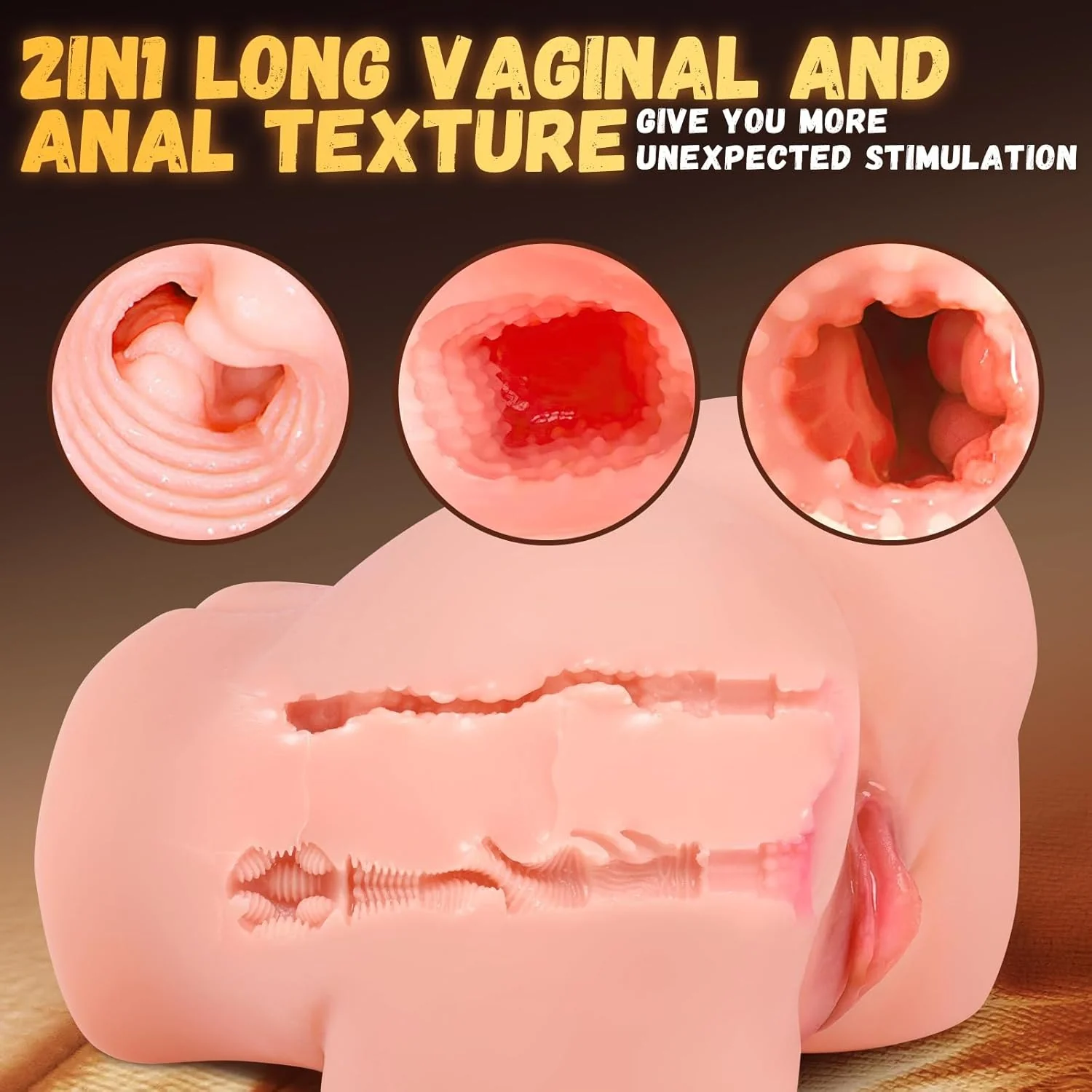 RealVagina Cecilia Realistic Vagina ASS Pussy Sex Doll Torso - Image 17