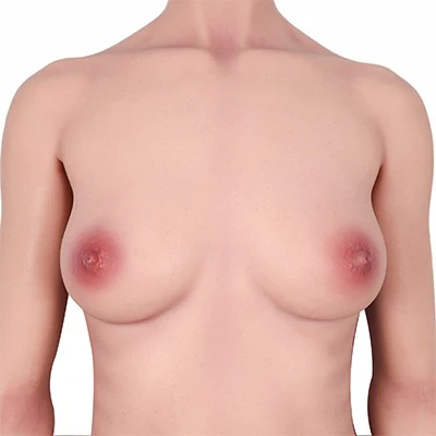Realvagina Fake breast silicone with Realistic Skin texture Boobs Sex Toy Lifelike Breasts Male Masturbator Stroker - Image 7