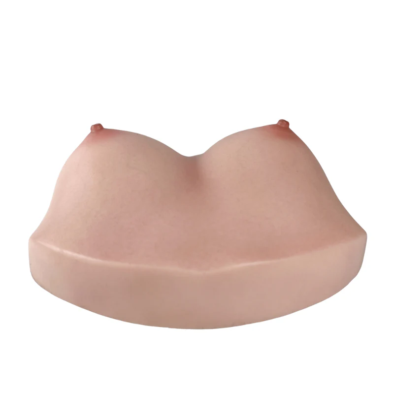 Realvagina Fake Silicone Breast with Realistic skin texture Boobs Sex Toy Lifelike Breasts Male Masturbator Stroker - Image 6