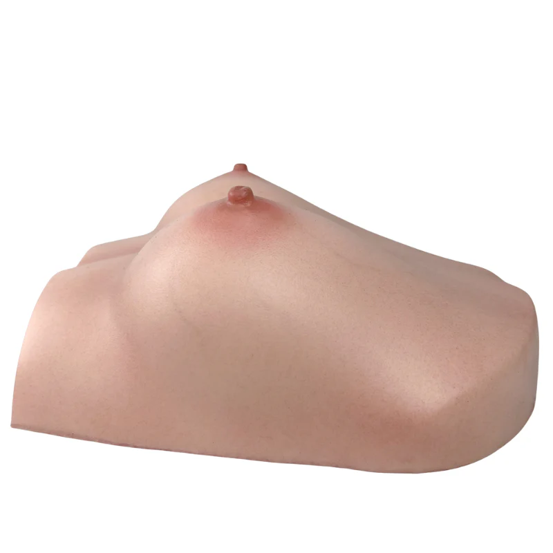 Realvagina Fake Silicone Breast with Realistic skin texture Boobs Sex Toy Lifelike Breasts Male Masturbator Stroker - Image 7