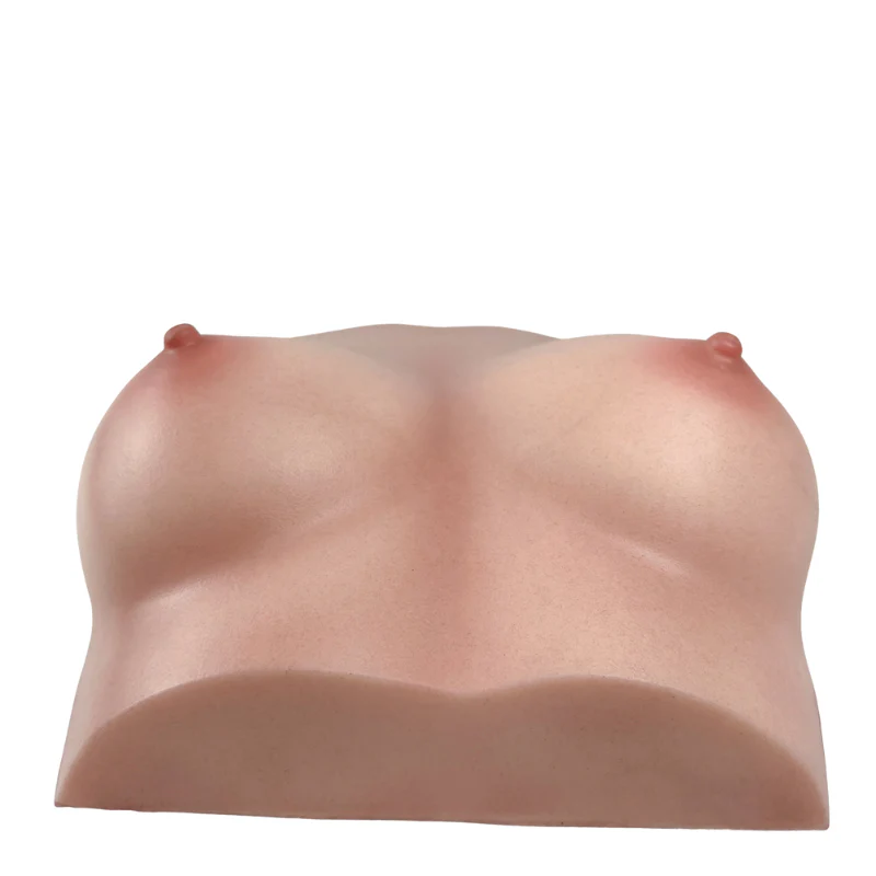 Realvagina Fake Silicone Breast with Realistic skin texture Boobs Sex Toy Lifelike Breasts Male Masturbator Stroker - Image 8