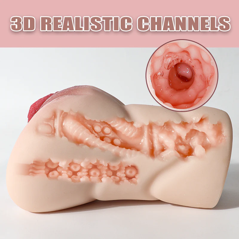 Realvagina P7001 1.68lbs Realistic Vagina Pocket Pussy Male Sex Toy - Image 16