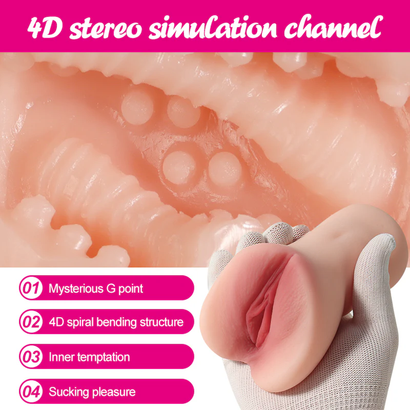 RealVagina P7006 Realistc Pocket Pussy With Realistic Skin Texture - Image 6