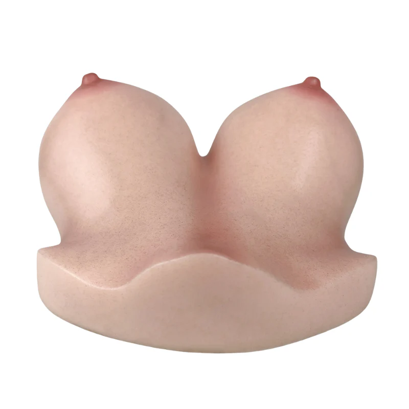 RealVagina Realistic Skin Texture Silicone Big Breast Boobs Sex Toy Lifelike Breasts Male Masturbator Stroker - Image 6