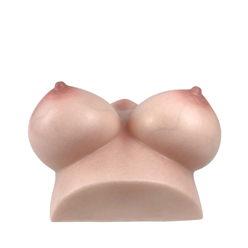 RealVagina Realistic Skin Texture Silicone Big Breast Boobs Sex Toy Lifelike Breasts Male Masturbator Stroker - Image 7