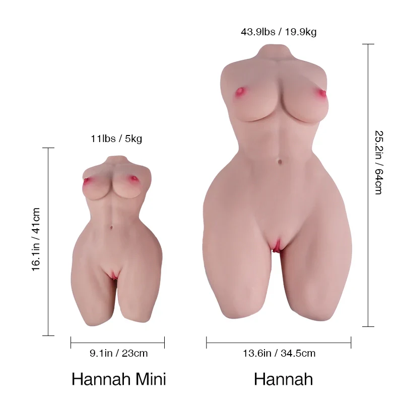 Tantaly Hannah Mini: 11LB Muscular Mini Affordable Sex Doll - Image 8
