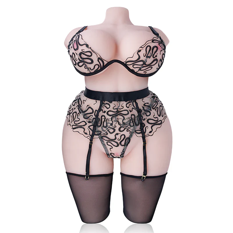 Tantaly Lola: 65LB Voluptuous Sex Doll Torso with 32E Cup