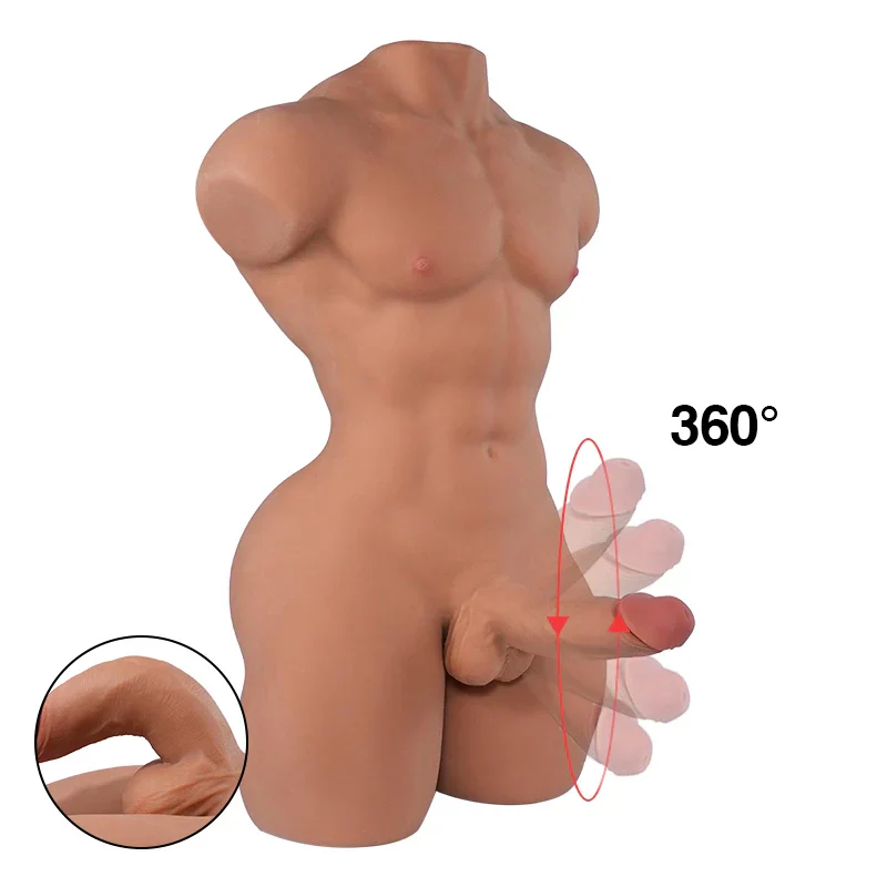 Tantaly Mark: 33.7LB Male Realistic Sex Doll Torso with Big Dick - Image 8