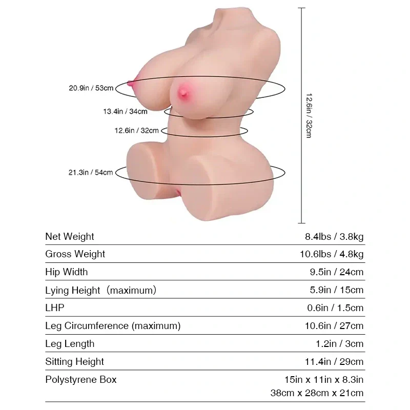 Tantaly Selena: 8LB Mini Affordable Sex Doll for Beginners - Image 11