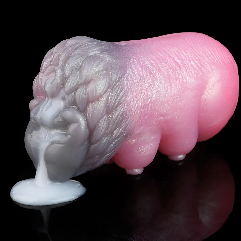 Wolf Beauty Pocket Pussy Male Masturbator - Fantasy Silicone - Image 12