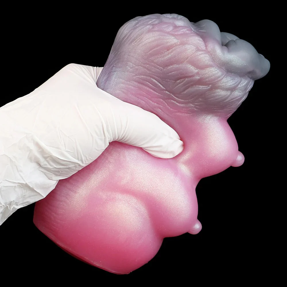 Wolf Beauty Pocket Pussy Male Masturbator - Fantasy Silicone - Image 14