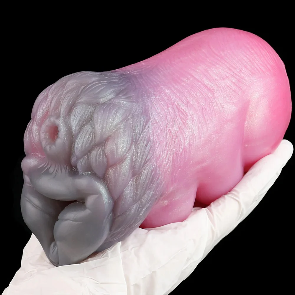 Wolf Beauty Pocket Pussy Male Masturbator - Fantasy Silicone - Image 15